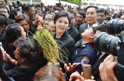 A file photo of former PM Yingluck Shinawatra.