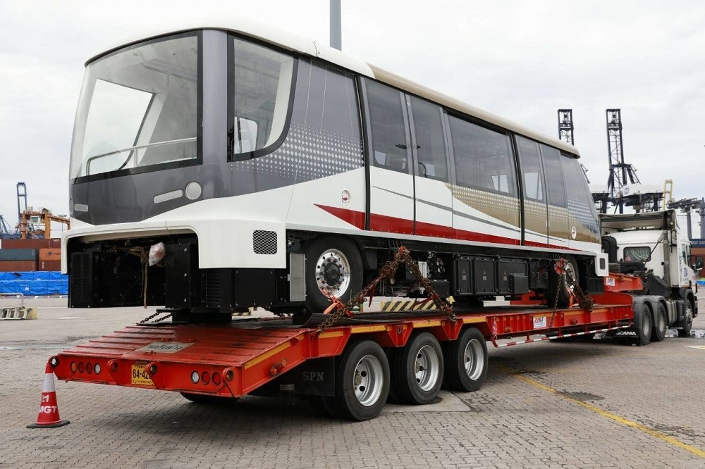 First China Made Golden Line Train Delivered to Thailand