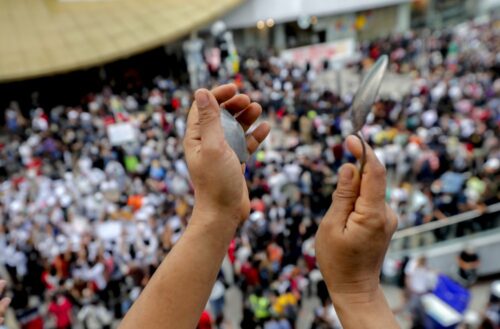 First Major Rally in Months Saw 10 Protesters Briefly Detained