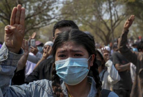 Myanmar Crackdown on Protests, Widely Filmed, Sparks Outrage