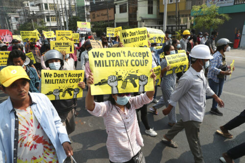 Myanmar Junta Orders Martial Law in Large Area of Yangon