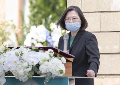 Taiwan’s Tsai Praises Democracy Values on Massacre Anniversary