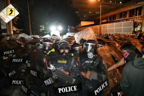 COVID Infected Policeman Was Deployed at Recent Protest