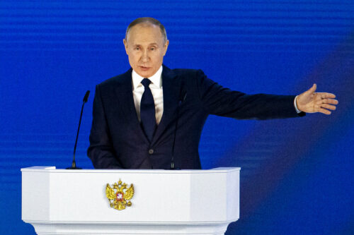 Putin Vows a ‘Quick and Tough’ Russian Response for Its Foes