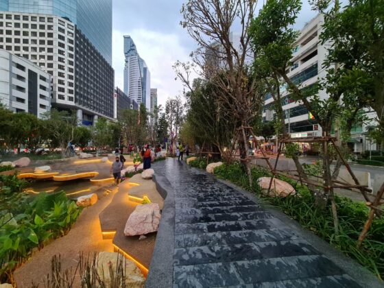 New Bangkok Canal Park Opens — or At Least Its First Stretch