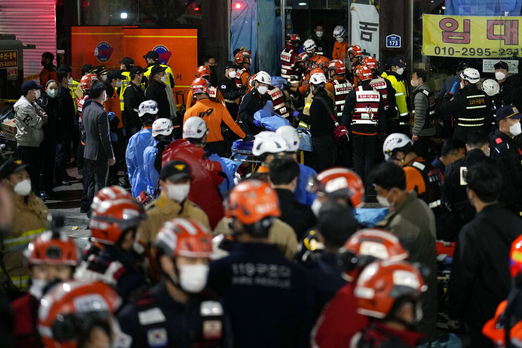 Crush Kills At Least 151 At Halloween Festivities In Seoul