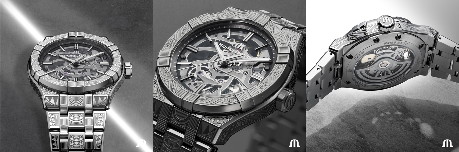 AIKON Skeleton Urban Tribe of Maurice Lacroix Reaching New Heights