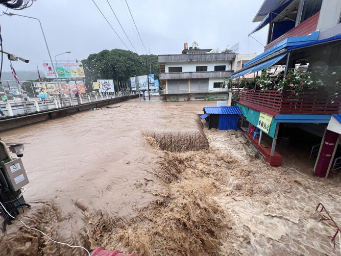 Tropical Storm Yagi Triggers Severe Flooding in Northern Thailand