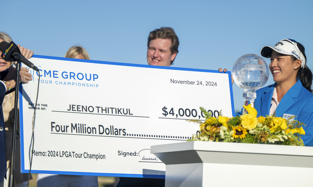 Jeeno Thitikul Wins CME Group Tour Championship and Claim Record 4M Prize